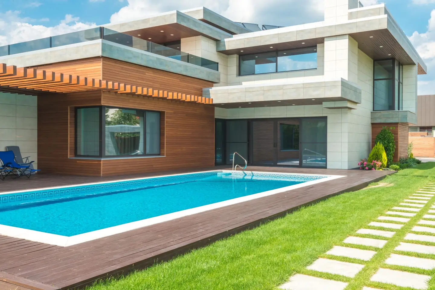Swimming pool built in Clarence, NSW